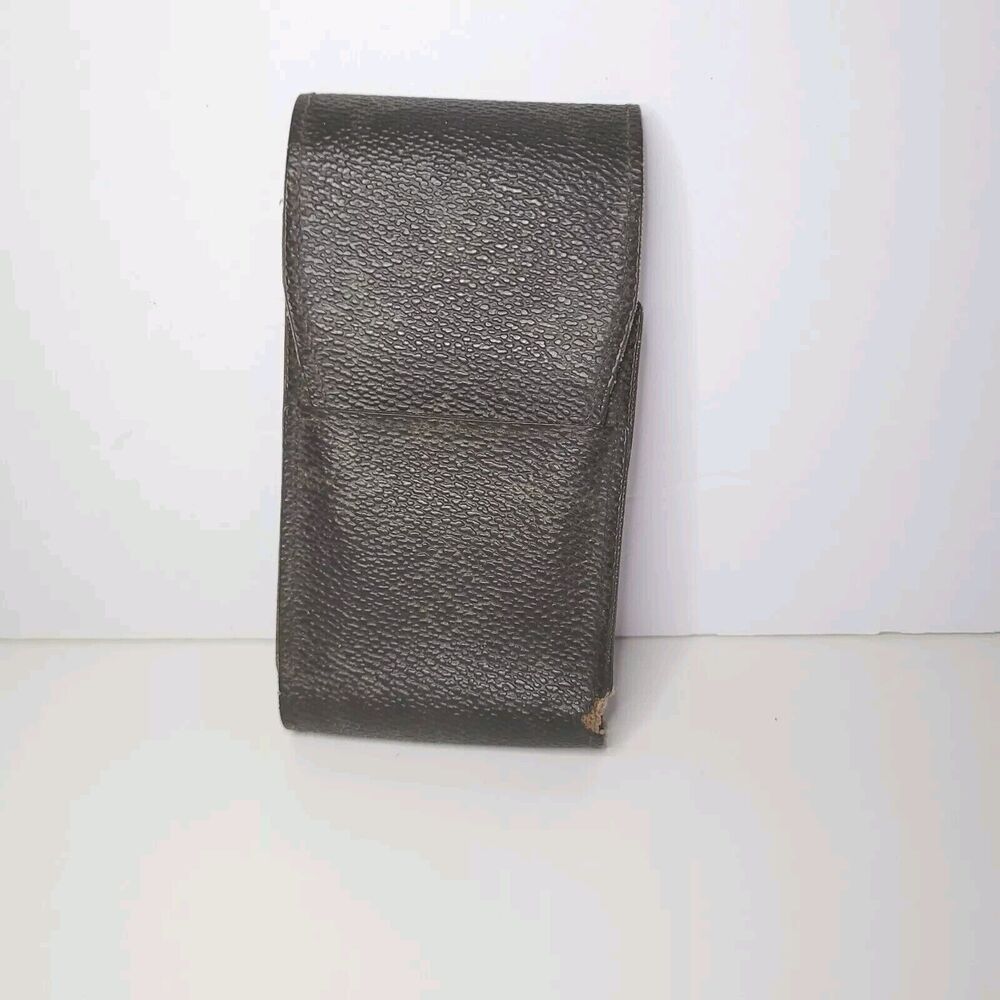 Louis Vuitton LV Etui Cigarette Tobacco Case Holder Brown Small Pouch